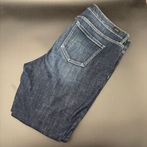 Liverpool Los Angeles Lucy Eco Bootcut Womens Jeans Dark Wash Distressed Size 18